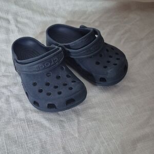 Kids Navy Blue Clogs